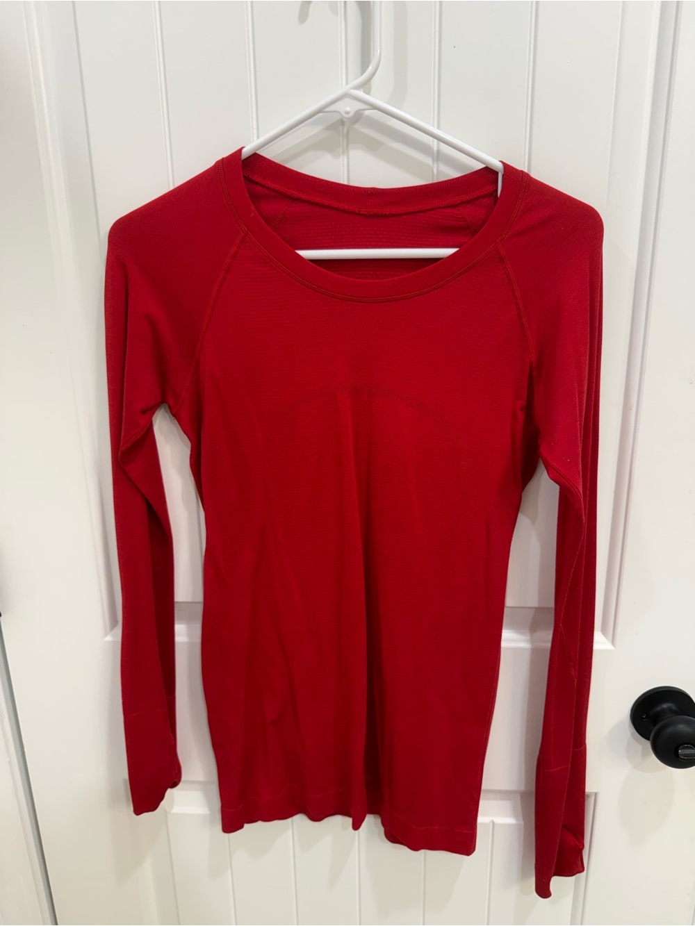 Lulu- Red Long Sleeve Swiftly
